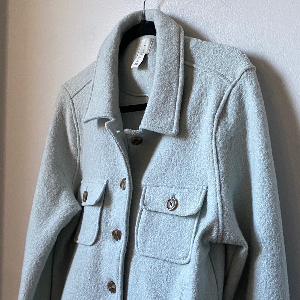 Joie Light Mint Green Utility Jacket for Women - Picture 4 of 7